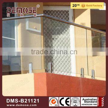 Tempered Glass Deck Railing/tempered Glass Railing Clamp