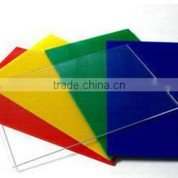 Extruded type embossed PS sheet with high light transmission since 2000