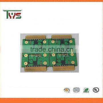 Hot sale Golden Circuits Qualified UL94v0 gold finger plating pcb