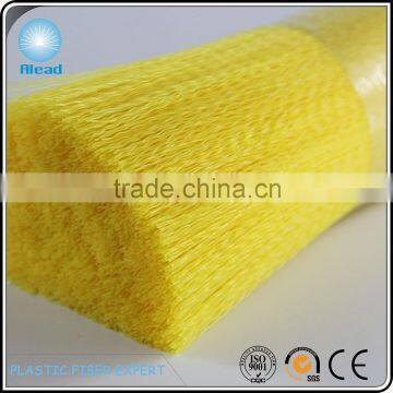 Shiny Yellow Crimped PP Synthetic Bristle for Clothes Washing Brush or Shoe Brush photo-2