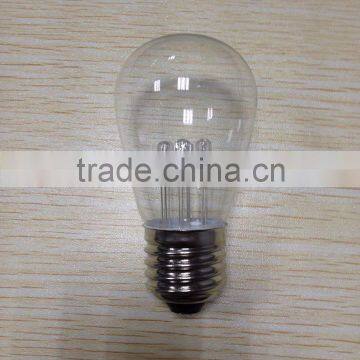 S14 led bulb E26/E24 0.35watt 120V 230V UK USA