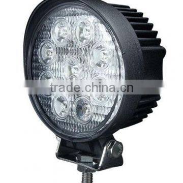 27w Round Working Lamp 30/60 Degree Spot Beam LED Work Light photo-3