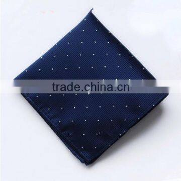 office uniform design polka dot print silk pocket squares