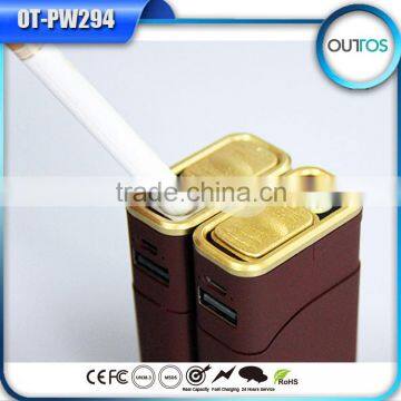 High quality 5200mah cigarette lighter powerbank