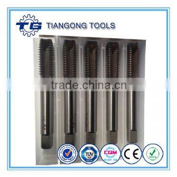 TG HSS Straight Flute HSS Threading Tap Set