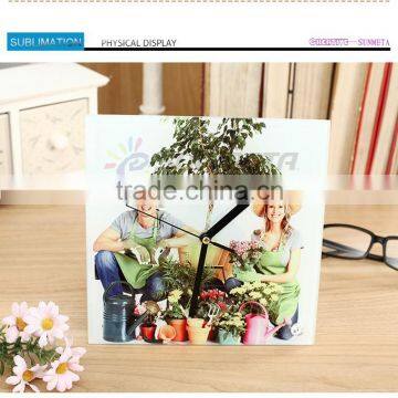 Yiwu manufactory sublimation galss photo frame blank