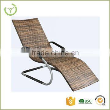 L152*W61*H87 swimming pool wicker sun lounger KD outdoor rest rattan sunlounger                        
                                                                                Supplier's Choice