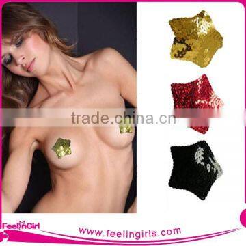 Feelingirls sexy girl massage breast nipple cover