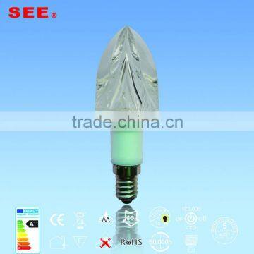 2014 led candle bulb e14 chandelier christmas 3.5w 280lm CE ROHS