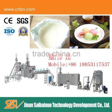 Modified starch Extruder