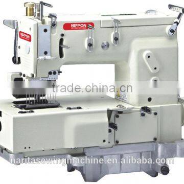 NP-1412P 12-needle flat-bed double chain stitch sewing machine
