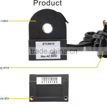 ETCR010 Split Core High Accuracy AC Leakage Current Transducer instrument measurement