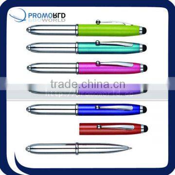 Big clip color metal pen metal engraving pen metal with plastic ballpen