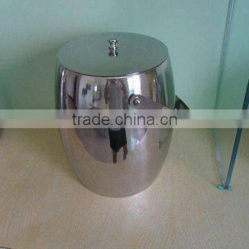 Stainless steel ice bucket