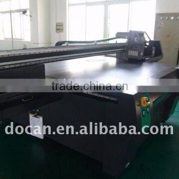 UV flatbed printer UV2030 in Docan Brand ( UV lamb, UV ink)