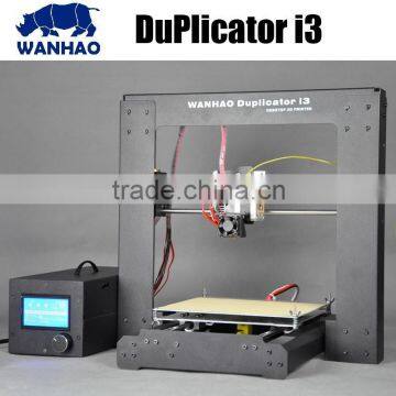 2015 WANHAO NEW 3D PRINTER FULL STEEL COMPONENT MINI SINGLE EXTRUDER METAL 3D PRINTER