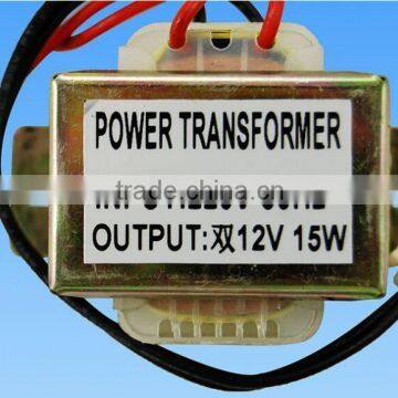 12V Dual EI transformer