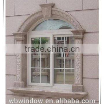 UPVC/PVC Attractive Design Sliding Window With Grill photo-3