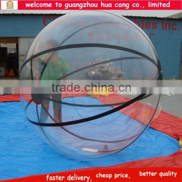 Funnest Walk on water plastic ball,inflatable water walking balls/inflatable floating water park