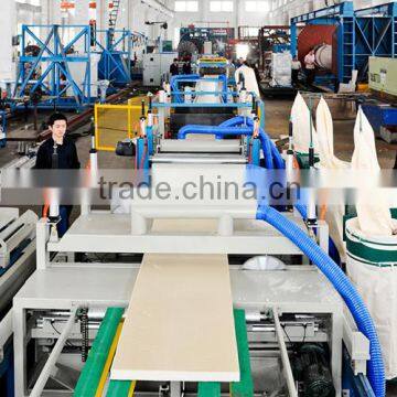 Plastic XPS Foamed Board Extruded Line