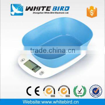 ABS Electronic Digital Weight Kitchen Scale With 1Litre Bowl photo-3