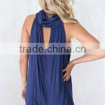 2015 Maiden Playsuit - Navy Jumpsuit Shorts Adult Short Jumpsuit photo-2