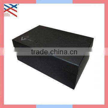 Handmade Black Cardboard Shoes Box