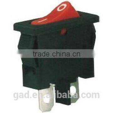 CNGAD 2 pins 3A 250V electrical rocker switch(KCD7 rocker switch,mini boat switch)(KCD7-101)