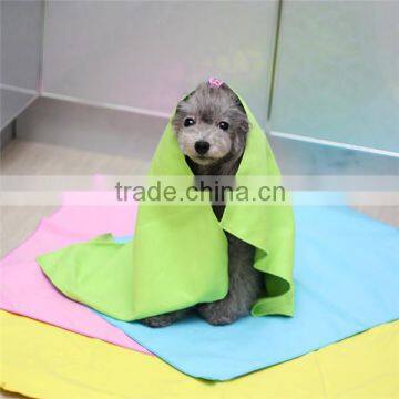 Dog shower towel for easy to clean and dry