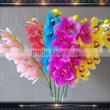 real touch cymbidium artificial flowers orchid price