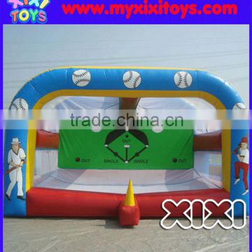 XIXI 2016 Indoor/Outdoor Cheap PVC Inflatable baseball Games For Sale