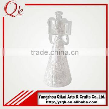 Unique Modeling Glass Angels Glass Crafts With Candlestick for Home Decoration