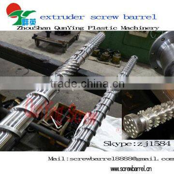 feed screw and barrel for rubber extruder machine