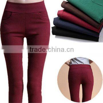 Lady Fancy Candy Colors Jeans Leggings