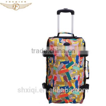 Europe Foldable Rolling duffle bag