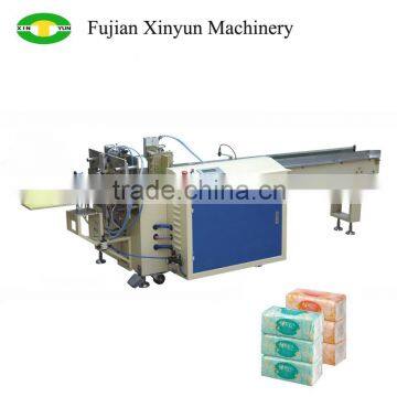 High speed facial tissue paper middle packing machine