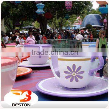 Beautiful coffee cup indoor/outdoor trailer kids amusement rides