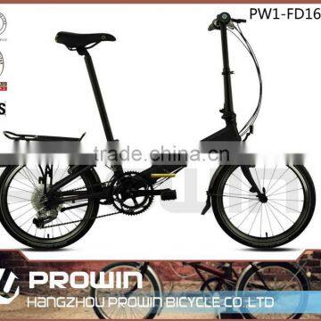 16 alloy with SRAM 9speed fold up bicycle(PW1-FD16100)