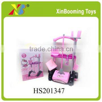 Pink Colour Plastic Kid House Cleaning Play Set, Girl Toys