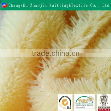 Changshu factory wholesale buy pv plush fabric