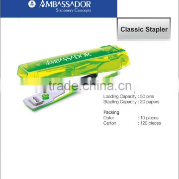 Classic Stapler for Office Use With Stapler No Pin No 10