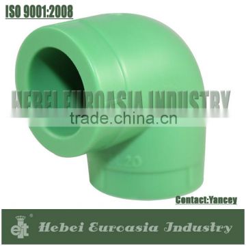 DIN8077/8078 ppr pipe fitting elbow 90d