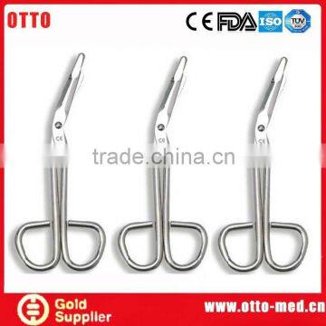 Carbon steel bandage scissors