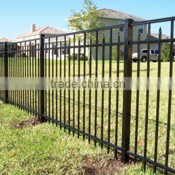 Aluminium Black LOOP Top Pool Fence /Fencing 2400mm x 1200mm