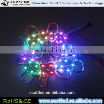 High Bright 4 rgb leds square 3535 ws2801 LED Pixel Module