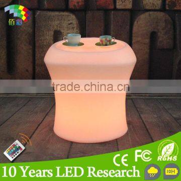 lluminated portable LED betty tea table/tea table /led coffee table