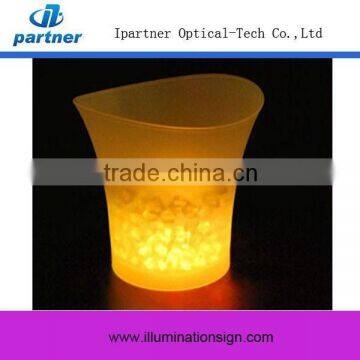 New Design Acrylic Led Ice Bucket For Wholesale , Colorful Led Ice Bucket