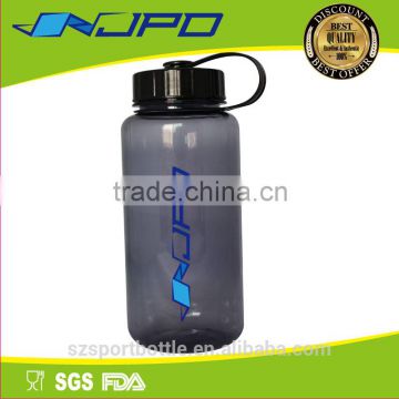 fda certification tranparent 1000ml pet bottle with strap, oem color and logo