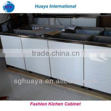 Modern design Stainless steel kitchen cabinet