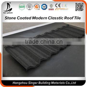 Kenya/Ghana High Quality Lowest Price Stone Coated Metal Roofing Sheet, Color Roof Shingle